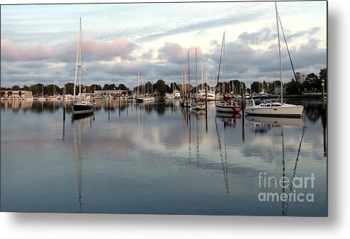 Wickford Metal Print featuring the photograph Wickford Evening by Lili Feinstein