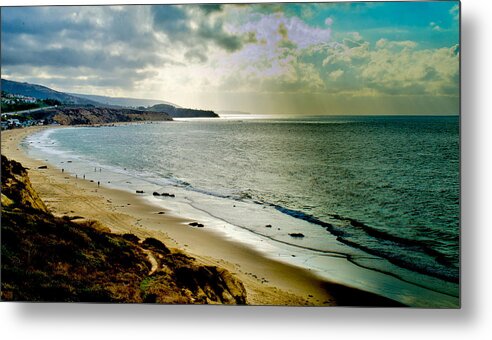 Beach Metal Print featuring the photograph Crystal Cove Beach by Joseph Hollingsworth