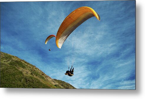 Gliders Metal Print featuring the photograph High Flyers by Lorraine Devon Wilke