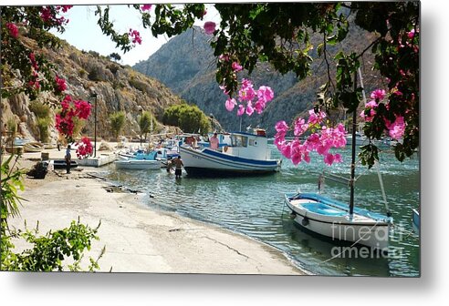 Beach Metal Print featuring the photograph Quiet Cove by Therese Alcorn