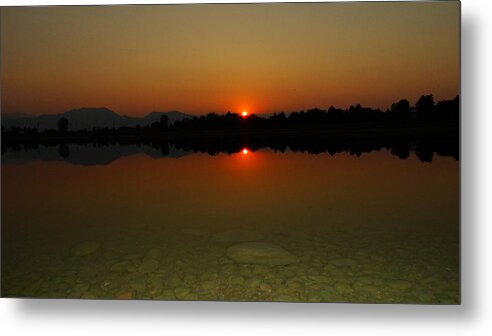 Colorado Sunset Metal Print featuring the photograph Red Dawn #1 by Eric Dee