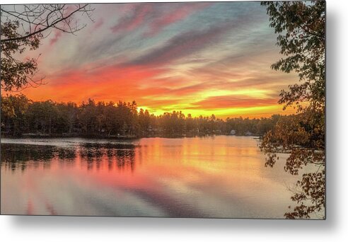 Maine Metal Print featuring the photograph Sunrise #1 by Jane Luxton