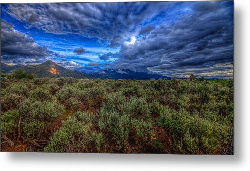 New Mexico Metal Print featuring the photograph New Mexico 39 by David Henningsen