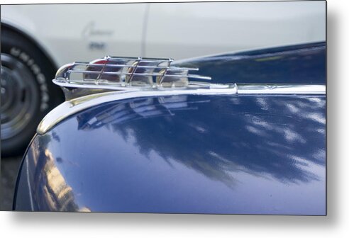 1949 Plymouth Metal Print featuring the photograph 1949 Plymouth Super Deluxe 21x by Cathy Anderson