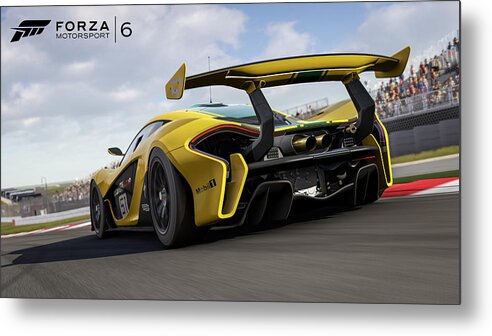 Forza Motorsport 6 Metal Print featuring the digital art Forza Motorsport 6 #2 by Maye Loeser