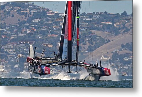 America Metal Print featuring the photograph America's Cup San Francisco #3 by Steven Lapkin