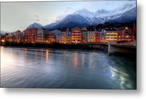 Innsbruck Austria Metal Print featuring the photograph Innsbruck Austria #30 by Paul James Bannerman