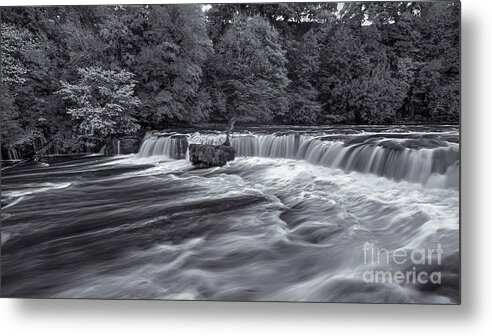 Waterfall Metal Print featuring the photograph Aysgarth Falls #69 by Mariusz Talarek