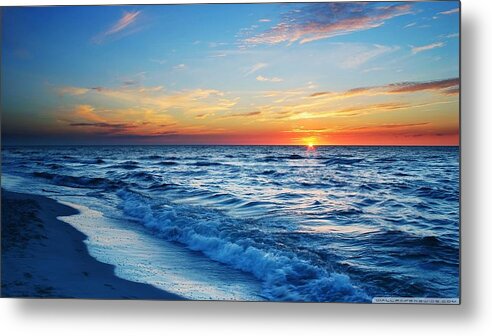 Beach Metal Print featuring the photograph Beach #7 by Jackie Russo