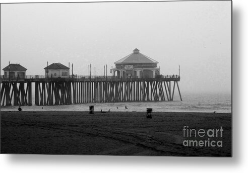 Pier Metal Print featuring the photograph A day at the Pier by Ruth Jolly