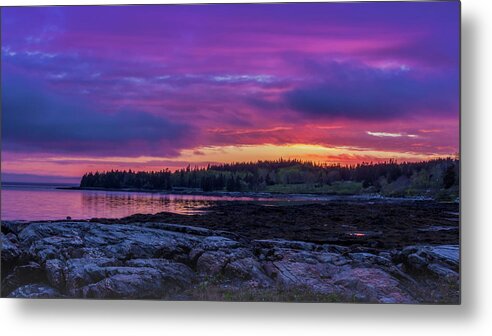 Mount Desert Island Metal Print featuring the photograph Acadian Nights by Holly Ross