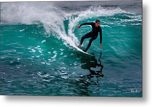 Surfer Metal Print featuring the photograph After Work by Russ Harris