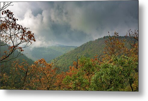 Iautumn Metal Print featuring the photograph Autumn in the Ilsetal, Harz by Andreas Levi