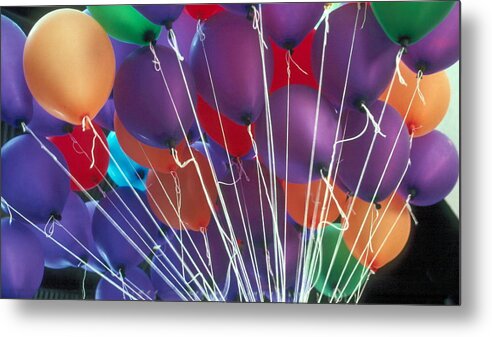 Ballons Metal Print featuring the photograph Ballons by Douglas Pike