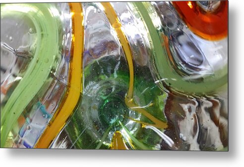 Realality Metal Print featuring the photograph Bottoms Up 2 by Scott S Baker