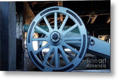 Cannon Metal Print featuring the photograph Cannon by Raymond Earley