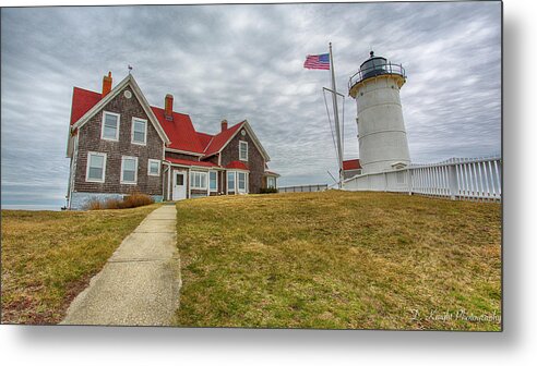 Cape Cod Metal Print featuring the photograph Cape Cod Lighthouse by Dillon Kalkhurst