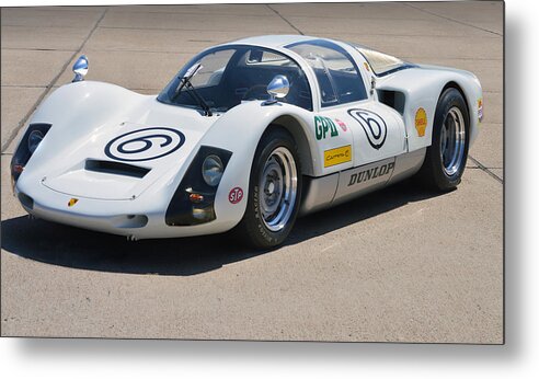 Porsche Metal Print featuring the photograph Carrera 906 by Bill Dutting