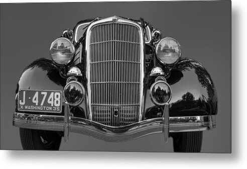 Classic Car Metal Print featuring the digital art Classic car 2 by Cathy Anderson