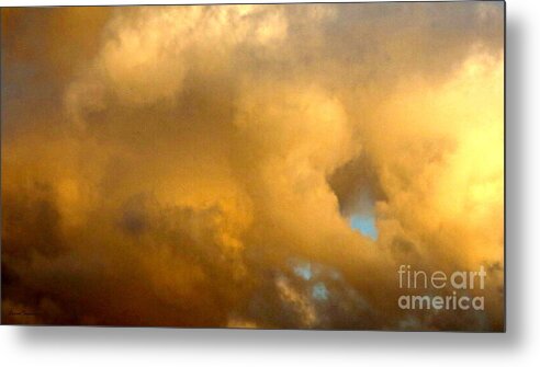 Cloud Metal Print featuring the photograph Clouds Illusions by Leanne Seymour