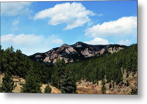 Colorado Metal Print featuring the photograph Colorado Mountains by Angelina Tamez