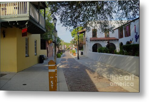 Hypolita Metal Print featuring the photograph Colorful Hypolita Street by Ules Barnwell