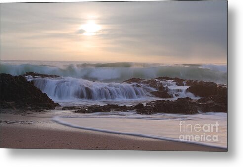 Langs Beach Metal Print featuring the photograph Day Break Paradise by Kym Clarke