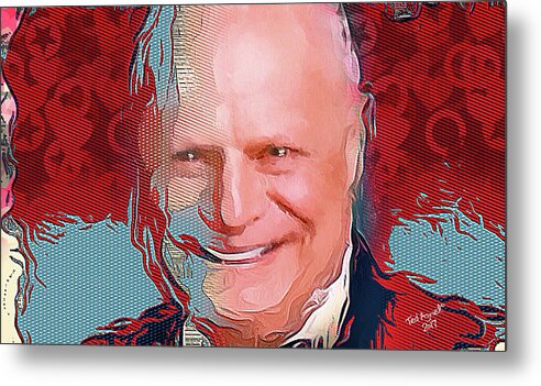 Don Rickles Metal Print featuring the digital art Don Rickles by Ted Azriel