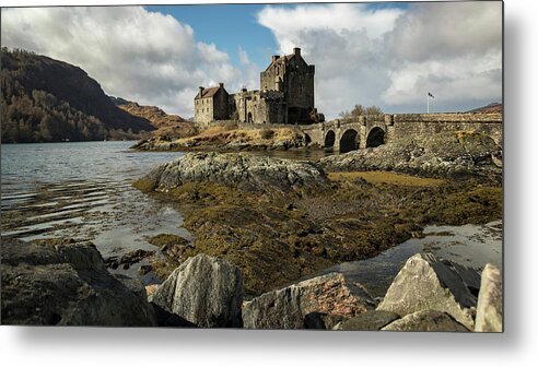 Eilean Donan Castle Metal Print featuring the photograph Eilean Donan Castle by Holly Ross