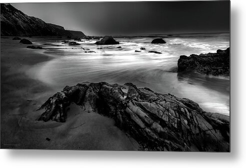 Morning Metal Print featuring the photograph First Sign of Light by Denise Dube