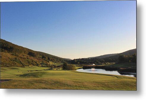 Golf Metal Print featuring the photograph Golf - Natural Curves by Jason Nicholas