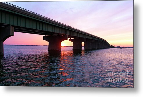 Goodnight Lbi Metal Print featuring the photograph Goodnight Long Beach Island by John Rizzuto