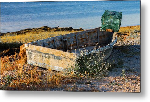 Boat Metal Print featuring the photograph High and Dry by David Hufstader