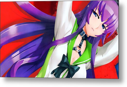 Highschool Of The Dead Metal Print featuring the digital art Highschool Of The Dead by Lora Battle