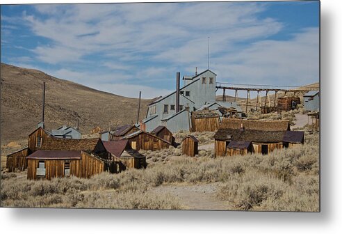 Lake Metal Print featuring the photograph Historic Bodie by Steven Lapkin