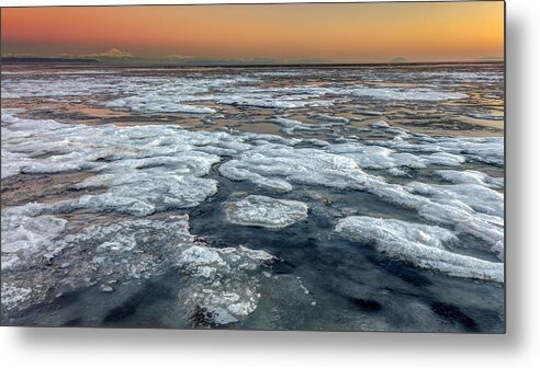 Icy World Metal Print featuring the photograph Icy World by Pierre Leclerc Photography