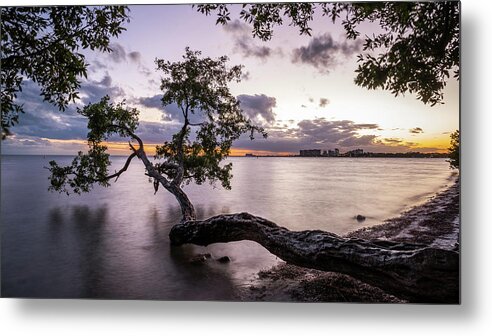 Beach Metal Print featuring the photograph Key Biscayne - Miami, Florida - Travel photography by Giuseppe Milo