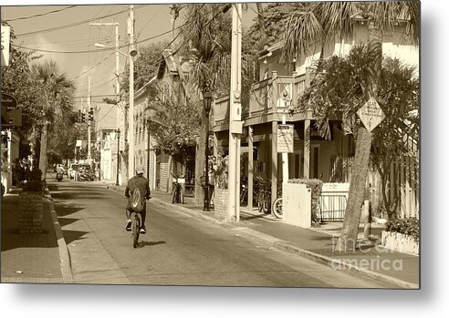 Key West Metal Print featuring the photograph Laid Back Key West by Debbi Granruth