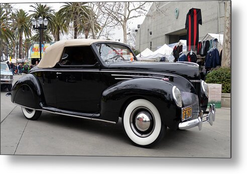 Lincoln Metal Print featuring the photograph Lincoln Zephyr CV by Bill Dutting