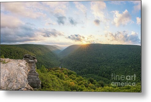 Lindy Point Metal Print featuring the photograph Lindy Point Sunset Pano by Michael Ver Sprill