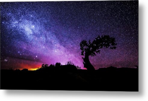 Moab Skies Metal Print featuring the photograph Moab Skies by Chad Dutson