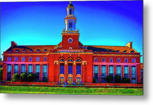 Osu Metal Print featuring the mixed media Oklahoma State University by DJ Fessenden