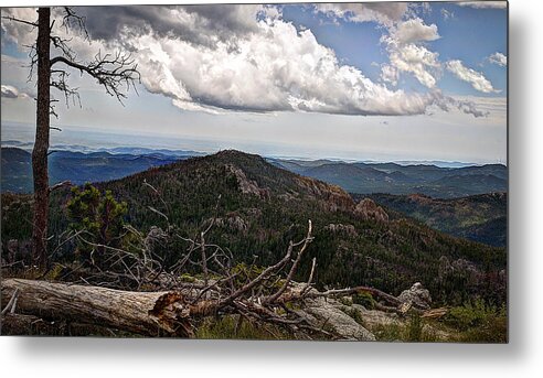 Mountain Metal Print featuring the photograph On the Climb by Deborah Klubertanz