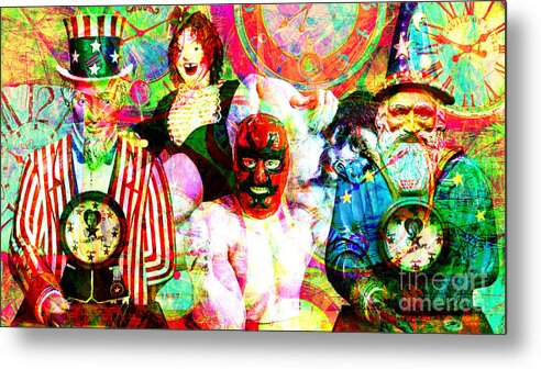 Penny Arcade Metal Print featuring the photograph Penny Arcade 20160223 v1 by Wingsdomain Art and Photography