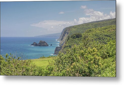 Hawaii Metal Print featuring the photograph Pololu Valley by Susan Rissi Tregoning