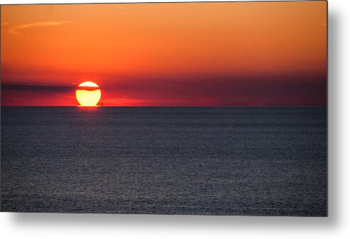 Sunset Metal Print featuring the photograph Pour Some Sunset by Charles McCleanon