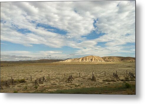 Landscape Metal Print featuring the photograph Prarie View by Christine Lathrop