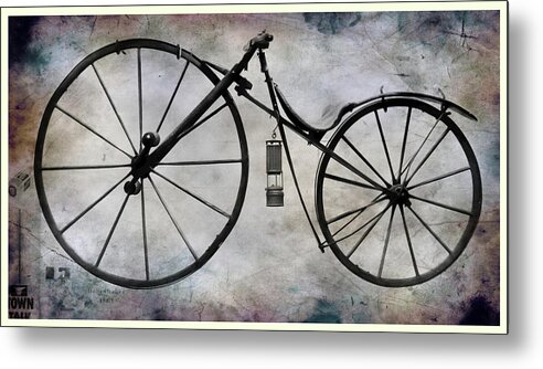 Bicycle Heaven Metal Print featuring the photograph Progress by Stewart Helberg