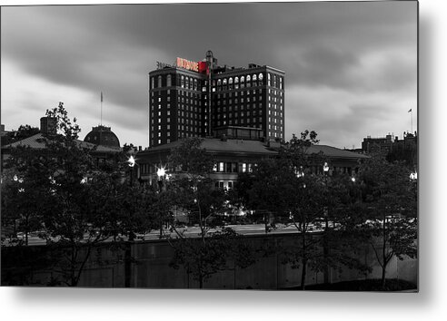 Andrew Pacheco Metal Print featuring the photograph Providence Biltmore by Andrew Pacheco