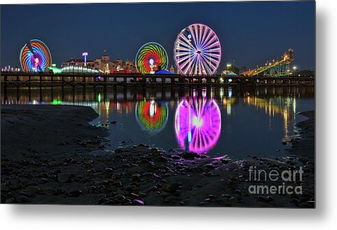 Del Mar Fair Metal Print featuring the photograph Reflections of the San Diego County Fair 2017 by Sam Antonio